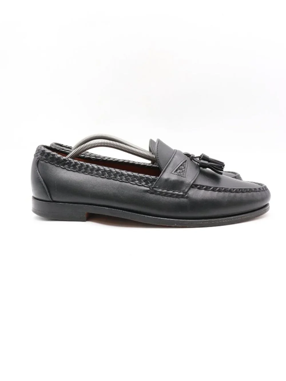 Allen Edmonds Maxfield Men's Size 13 D Black Leather Slip On Shoes USA